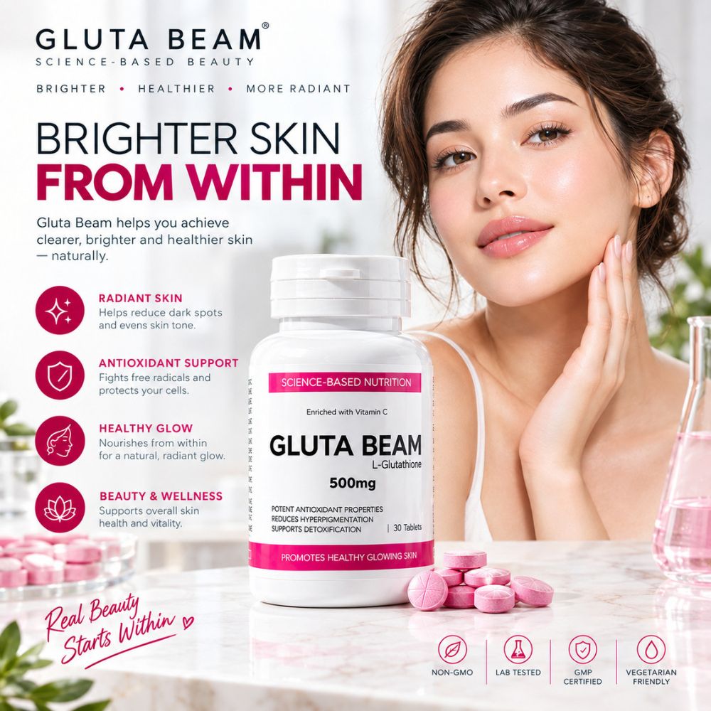 Gluta Beam L-Glutathione 500mg | Desaan