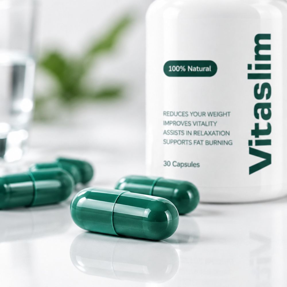 VitaSlim Natural Wellness Capsules | Botanical Formula for Active Lifestyle – 30 Capsules