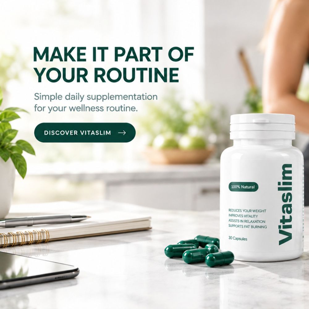 VitaSlim Natural Wellness Capsules | Botanical Formula for Active Lifestyle – 30 Capsules