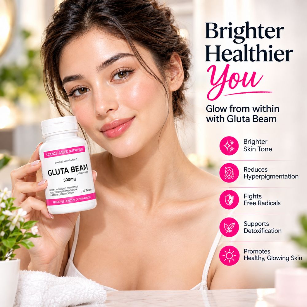 Gluta Beam L-Glutathione 500mg | Desaan